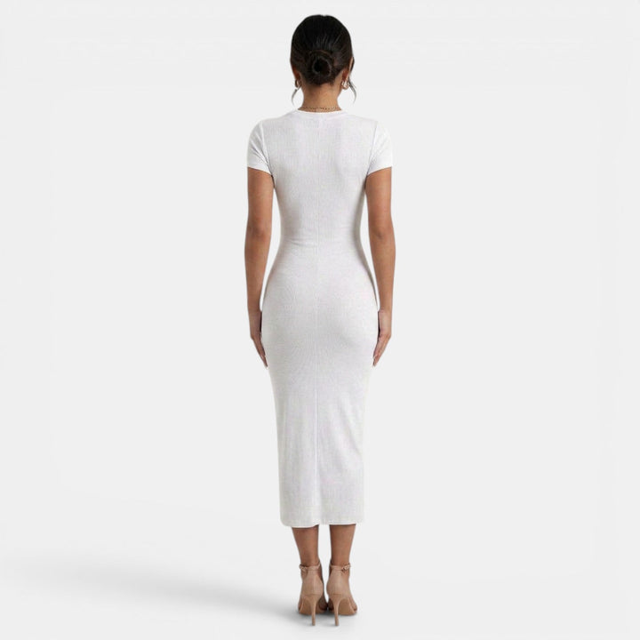 Vestido Midi Mujer Elegante Verano