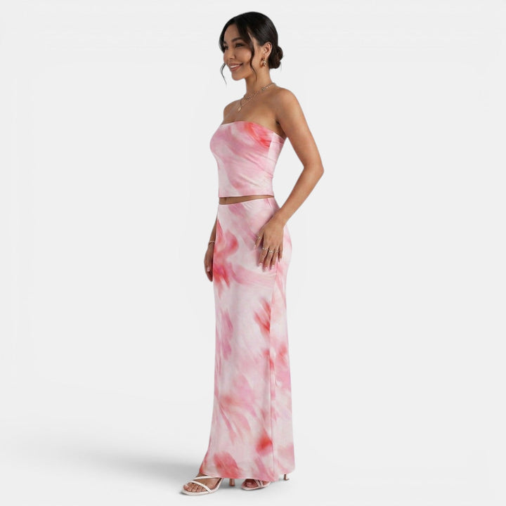 Conjunto Floral Mujer 2 Piezas