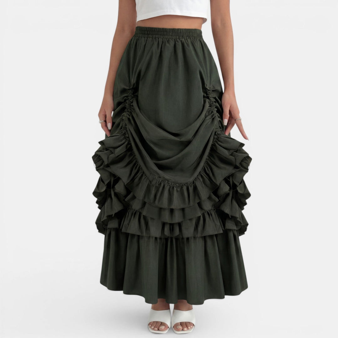 Falda Gótica Larga Vintage Mujer