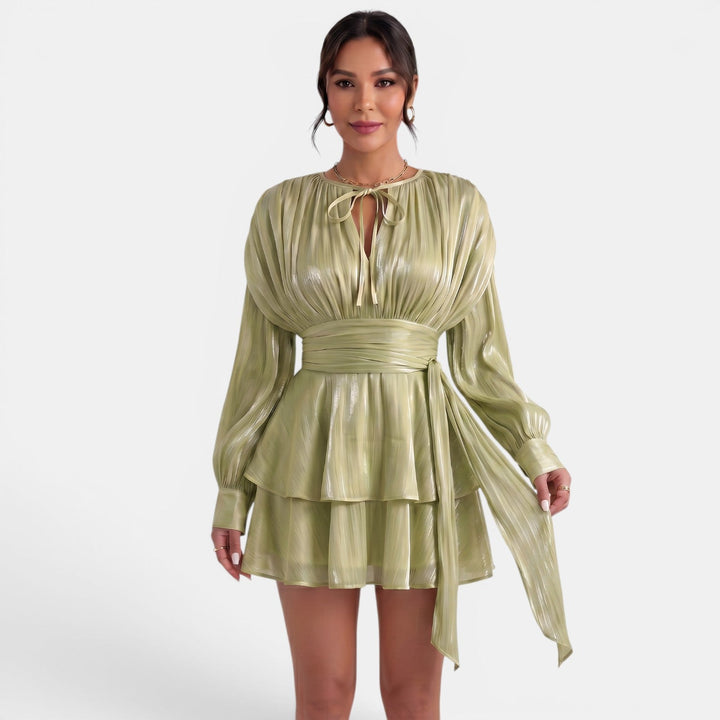 Vestido Corto Elegante Mujer