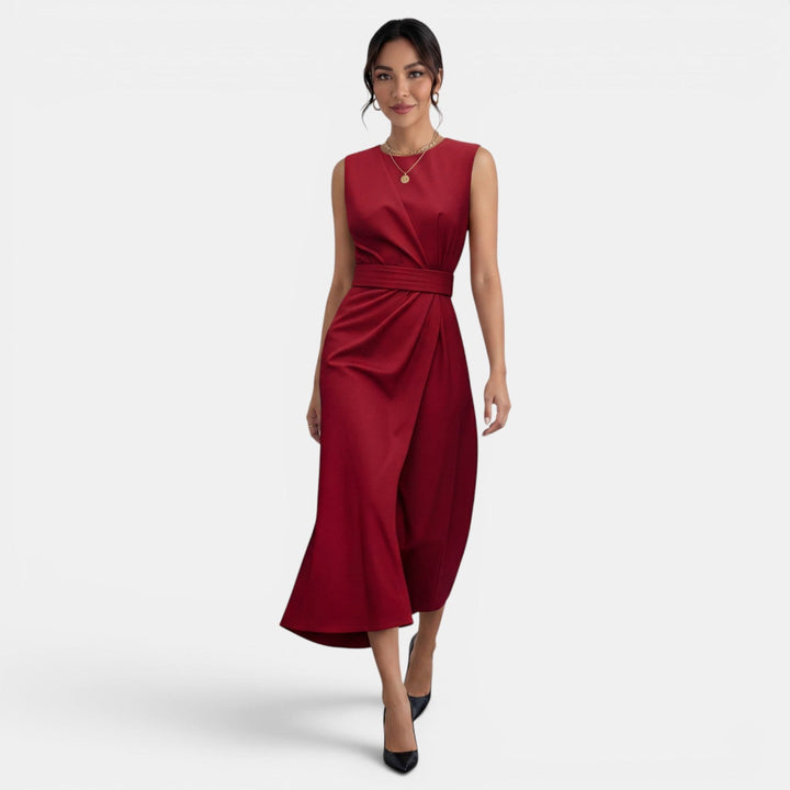 Vestido Midi Floral Mujer Verano