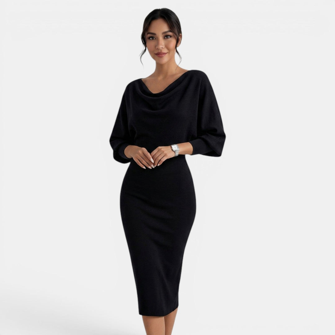 Vestido Corto Mujer Verano Lazo Grande y Perlas