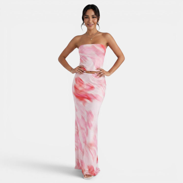 Conjunto Floral Mujer 2 Piezas